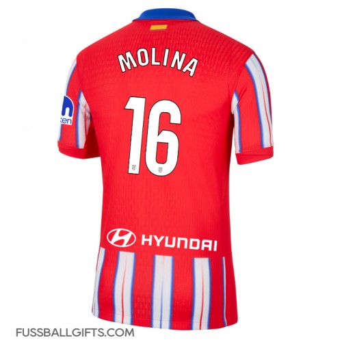 Atletico Madrid Nahuel Molina #16 Fußballbekleidung Heimtrikot 2024-25 Kurzarm